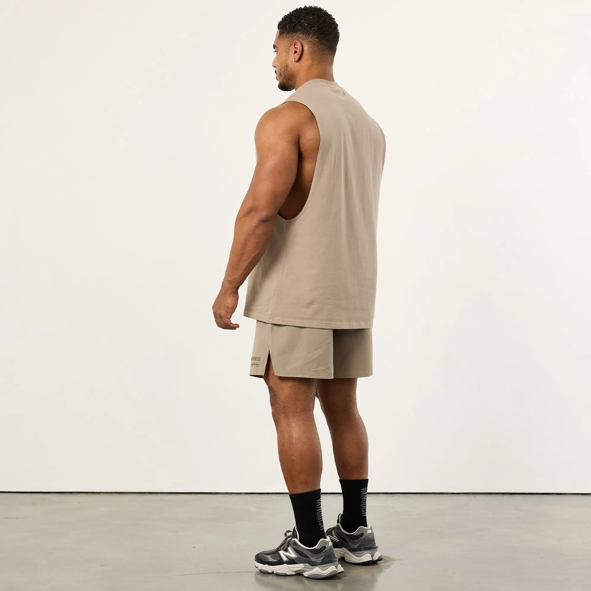 Vanquish Sand Signature Woven Shorts