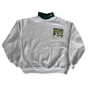 Vintage Green Bay Packers Turtleneck Sweater XXL