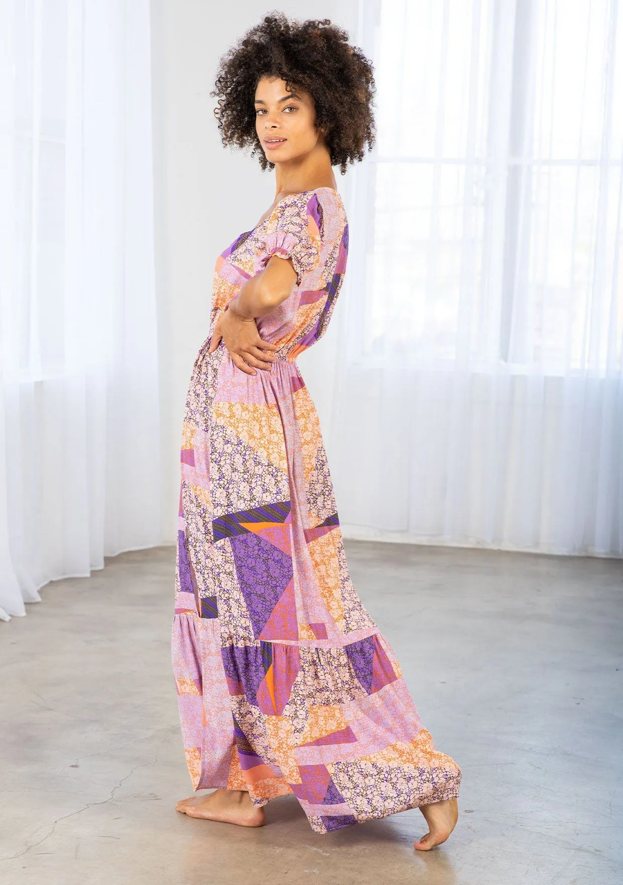 Walking On Sunshine Maxi Dress