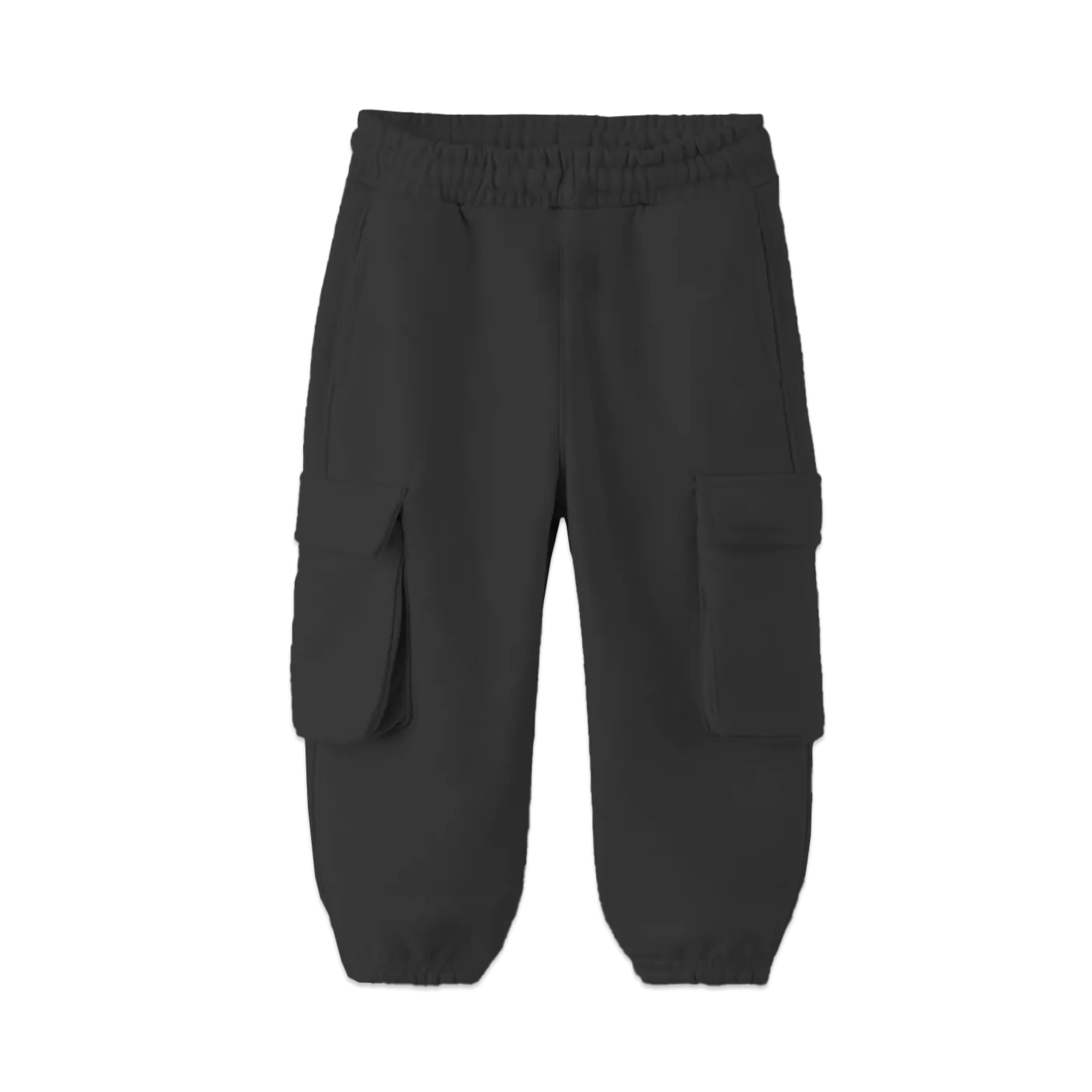 Whistle & Flute Bamboo Drawstring Cargo Joggers - Black