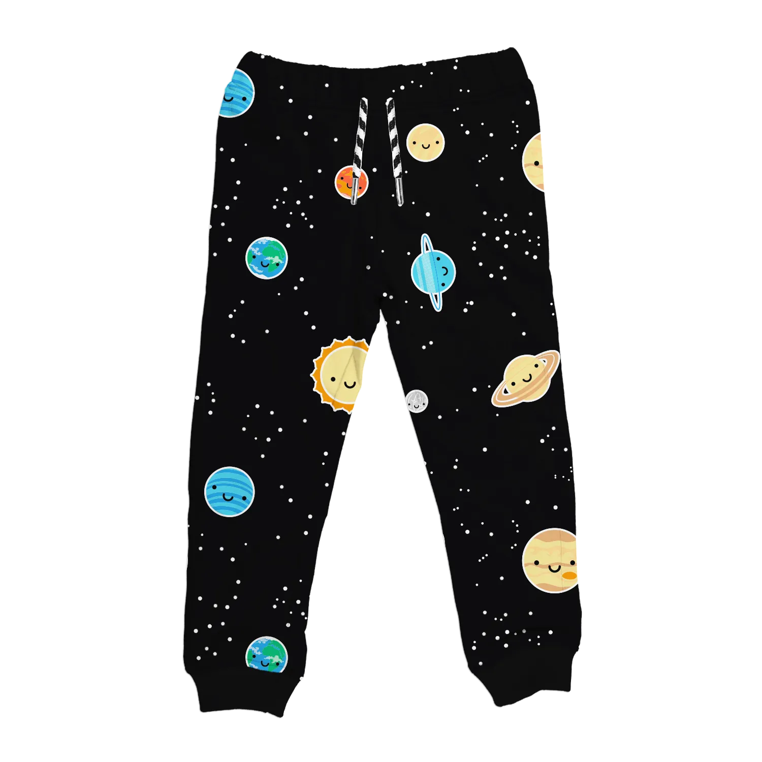 Whistle & Flute Bamboo Drawstring Joggers - Allover Space