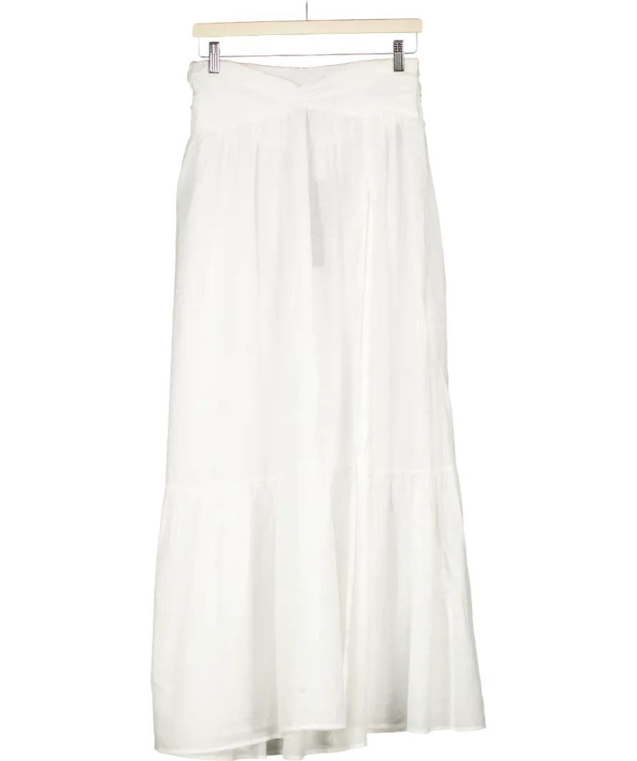 White Fox White Infatuated Maxi Skirt UK M