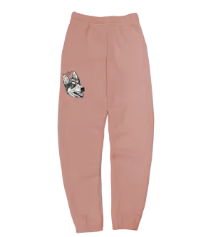 Women's Doodle Style Custom Pet Portrait Classic Sweatpants