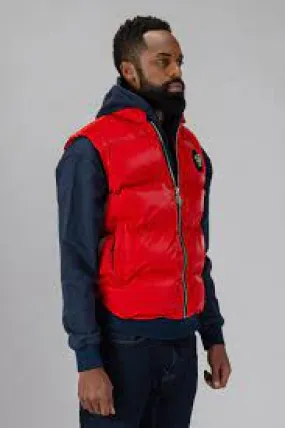 WOODPECKER UNISEX VEST - FASHION SANTA 'RED'