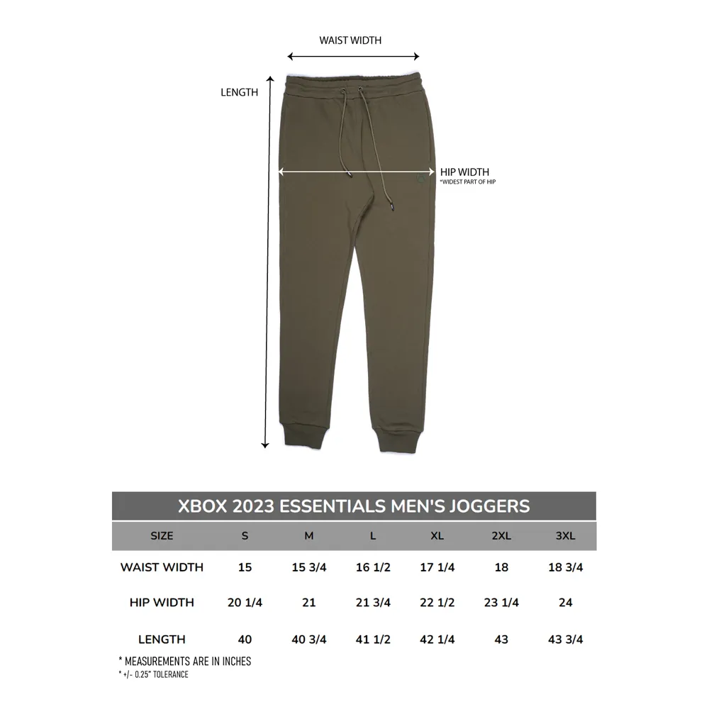 Xbox Essentials Olive Joggers