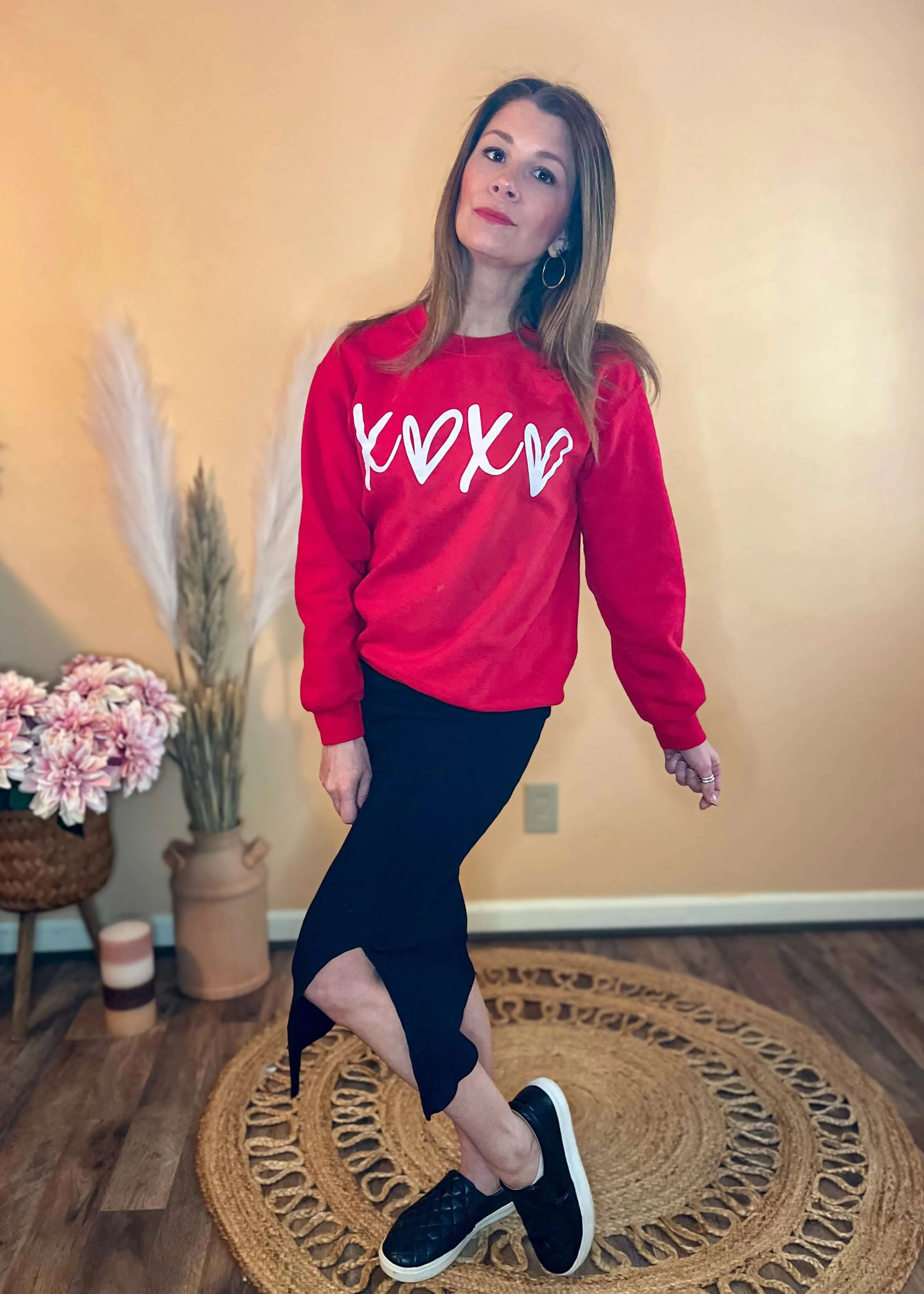 XOXO Hearts Sweatshirt