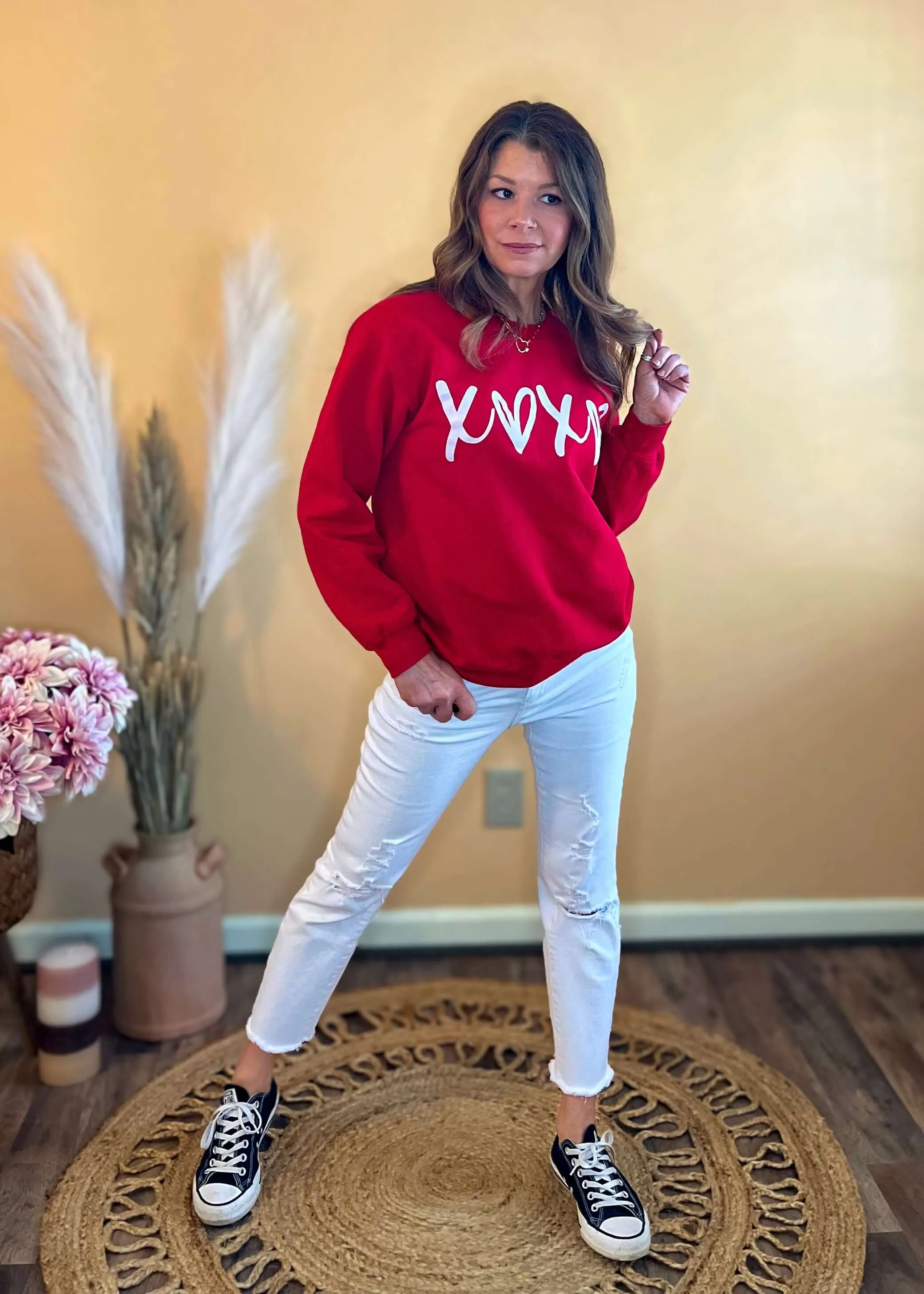 XOXO Hearts Sweatshirt